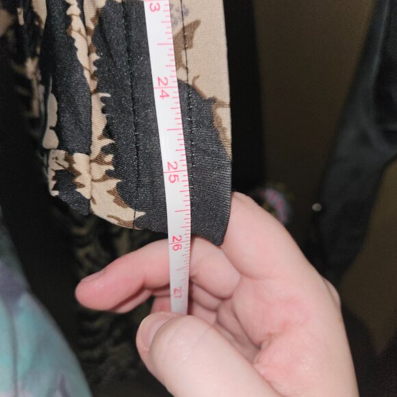 i Jeans by Buffalo Animal Print Joggers XL Stretchy Pants - Picture 4 of 7